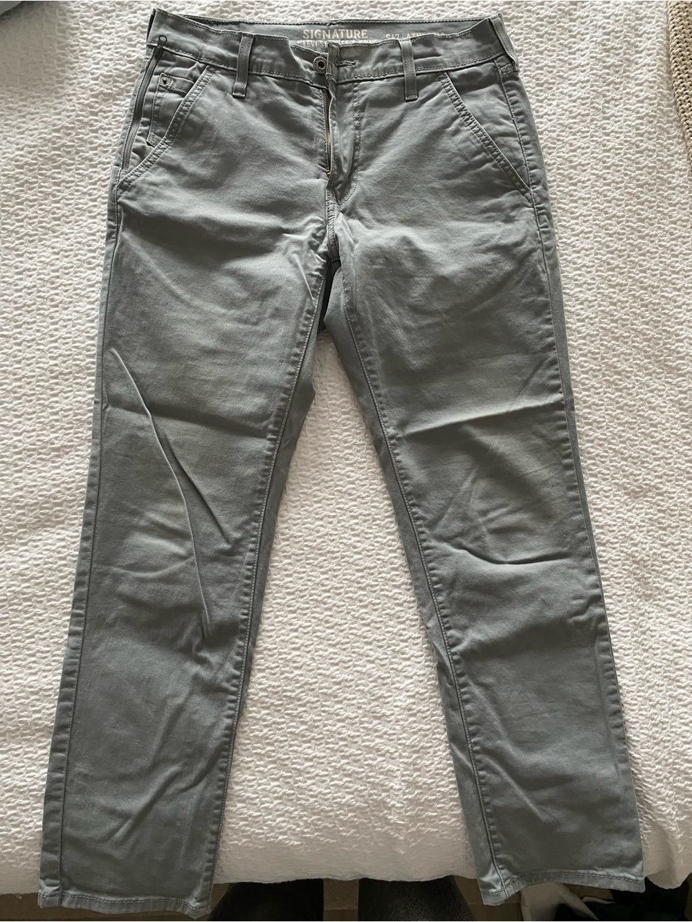 Grey Levis Chino Pants